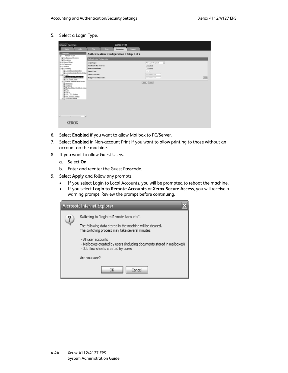 Xerox 4112-4127 Enterprise Printing System-4611 User Manual | Page 136 / 148