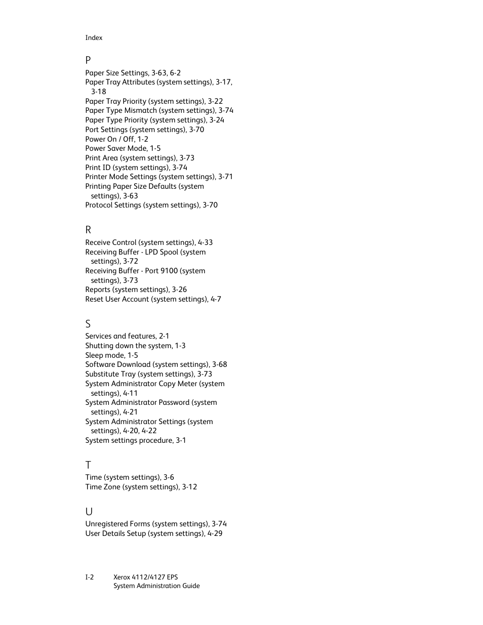 Xerox 4112-4127 Enterprise Printing System-4611 User Manual | Page 146 / 148