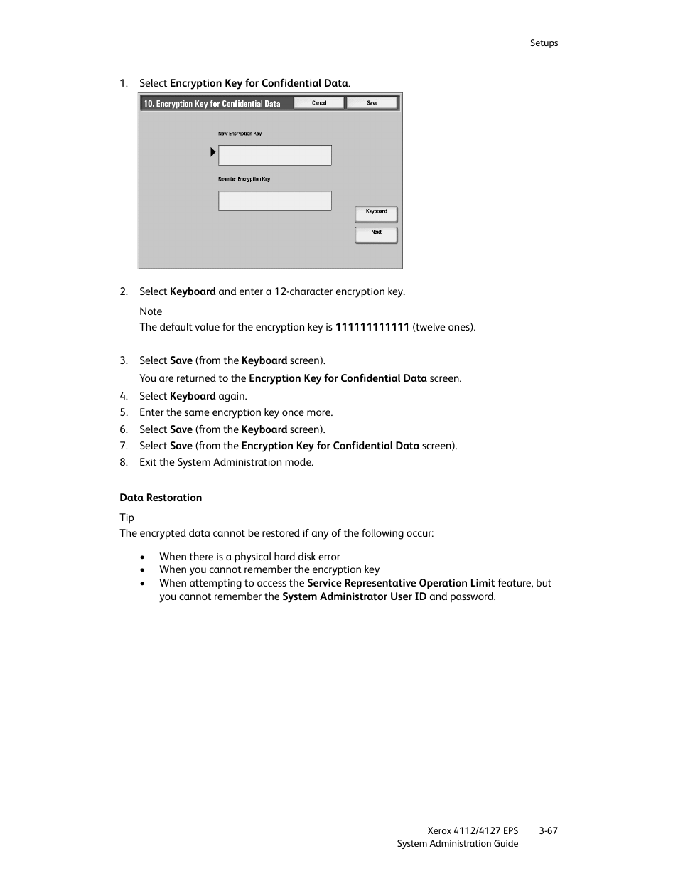Xerox 4112-4127 Enterprise Printing System-4611 User Manual | Page 83 / 148