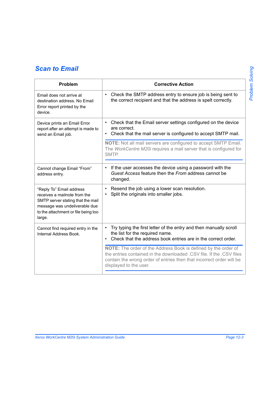 Scan to email, Scan to email -3 | Xerox WorkCentre M20-M20i-2723 User Manual | Page 209 / 218