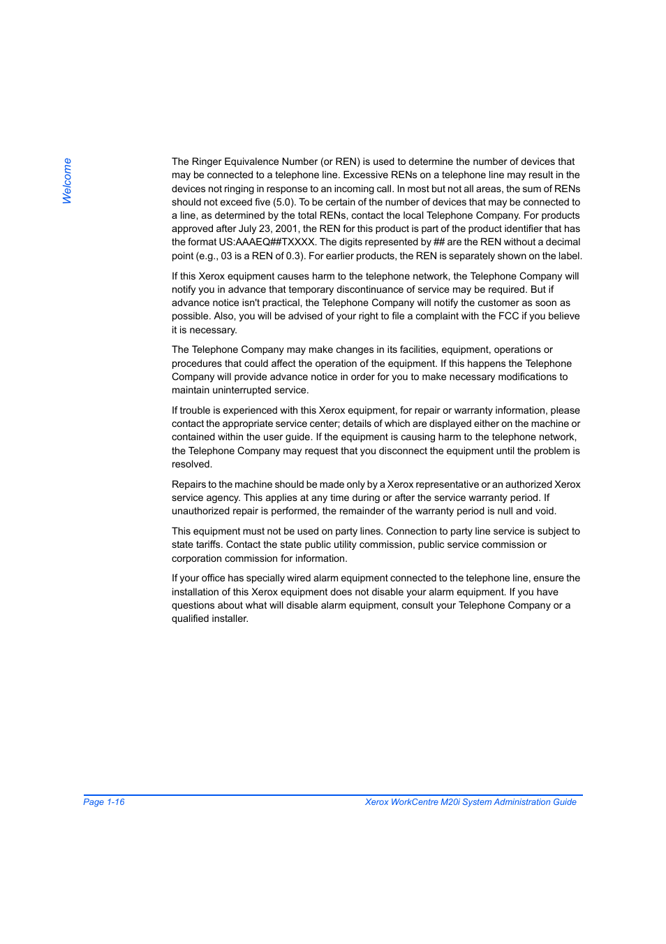 Xerox WorkCentre M20-M20i-2723 User Manual | Page 24 / 218
