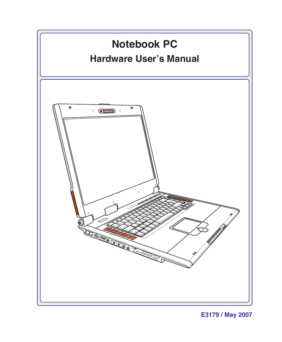 Asus E3179 User Manual | 91 pages