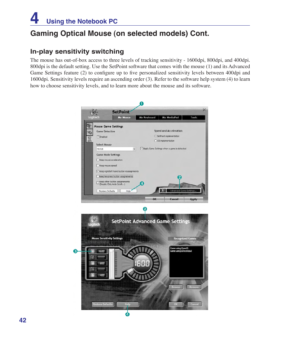 Asus E3179 User Manual | Page 42 / 91
