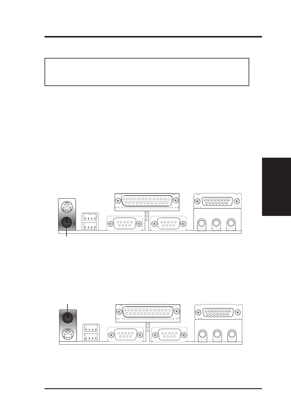 Iii. installation, External connectors | Asus P5A User Manual | Page 25 / 72