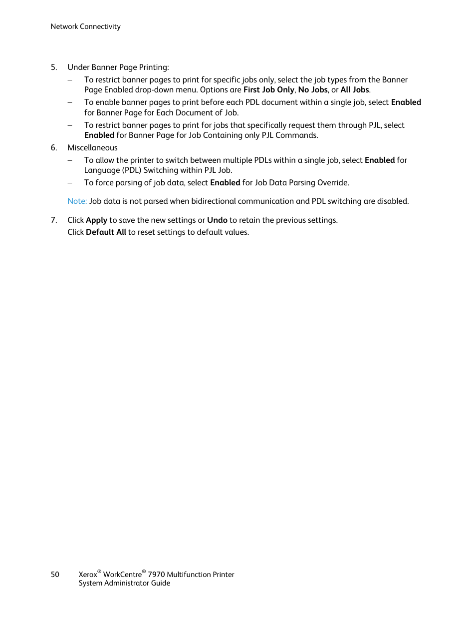 Xerox WorkCentre 7970-2606 User Manual | Page 50 / 268