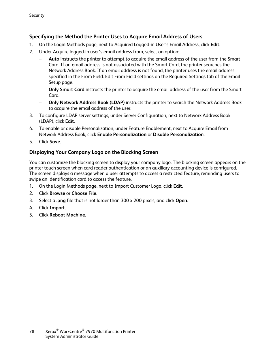 Xerox WorkCentre 7970-2606 User Manual | Page 78 / 268