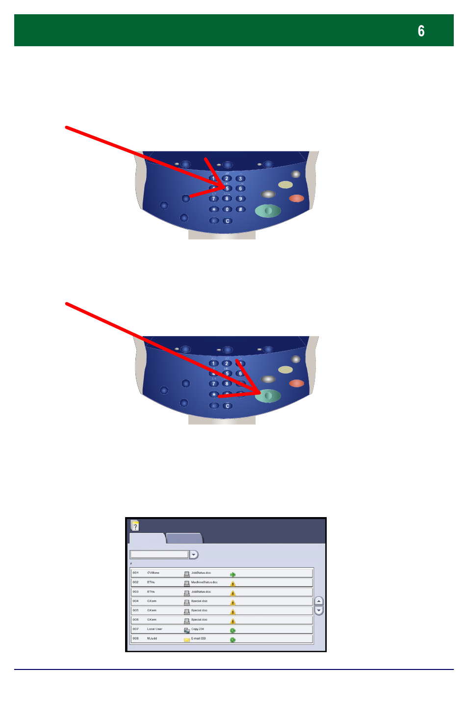 Simple copying | Xerox WorkCentre 7655-7665-7675-5889 User Manual | Page 7 / 28