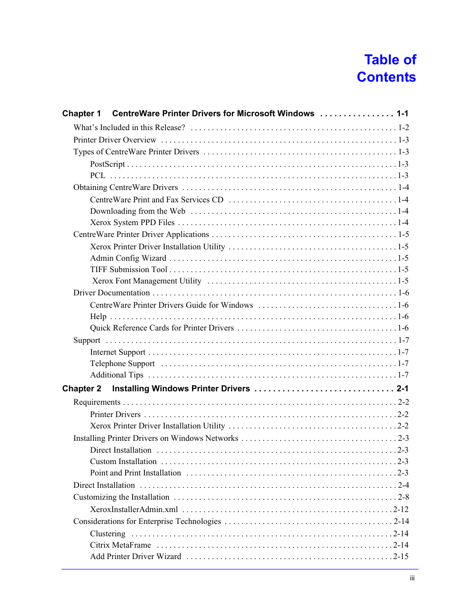 Xerox WorkCentre 7655-7665-7675-5897 User Manual | Page 3 / 60