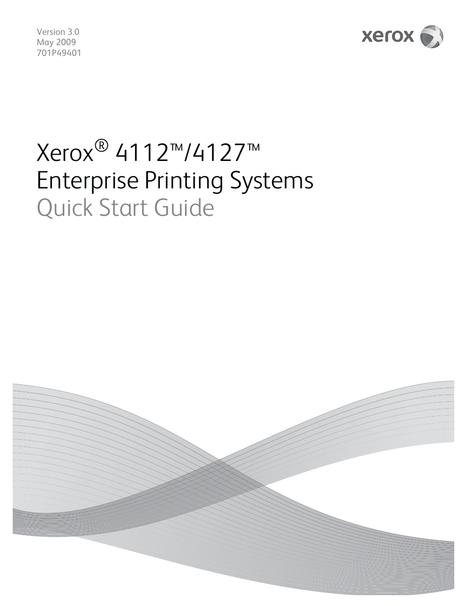 Xerox 4112-4127 Enterprise Printing System-4616 User Manual | 30 pages