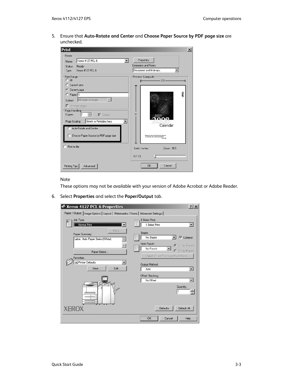 Xerox 4112-4127 Enterprise Printing System-4616 User Manual | Page 23 / 30