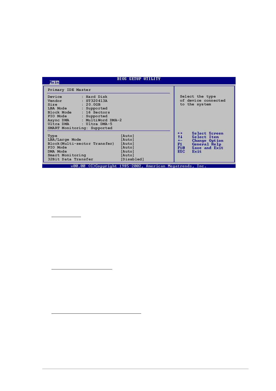 4 primary and secondary ide master/slave, Asus a8v 4-13 | Asus A8V User Manual | Page 69 / 122