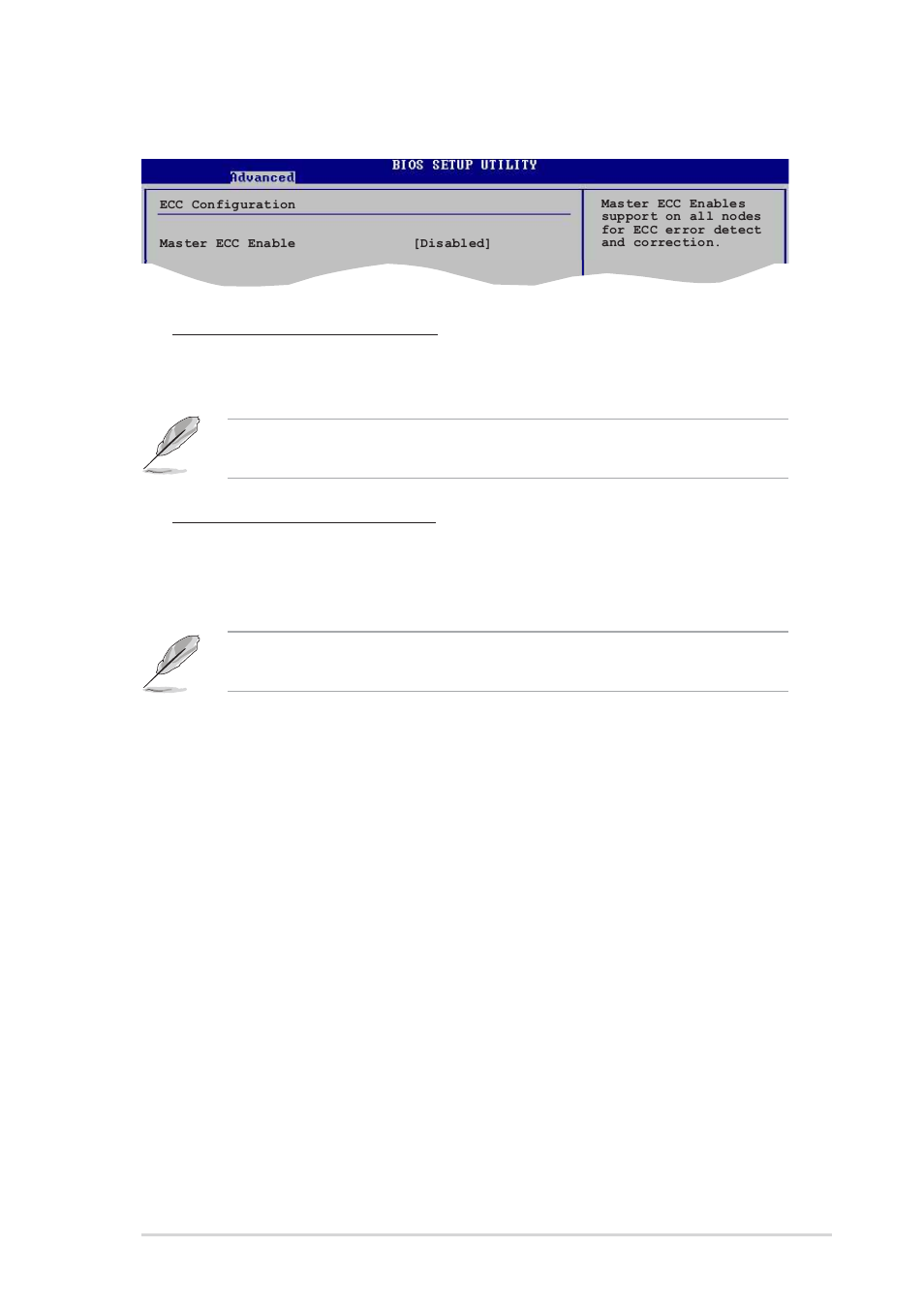 Ecc configuration | Asus A8V User Manual | Page 75 / 122