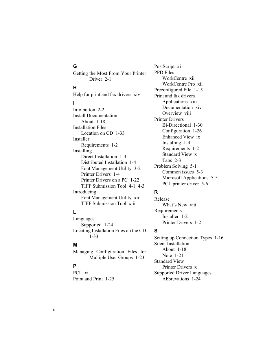 Xerox WorkCentre M35-4011 User Manual | Page 74 / 75