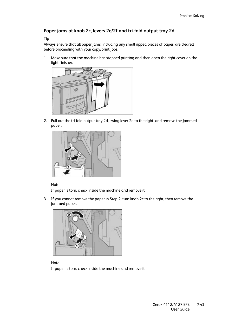 Xerox 4112-4127 Enterprise Printing System-4612 User Manual | Page 145 / 224