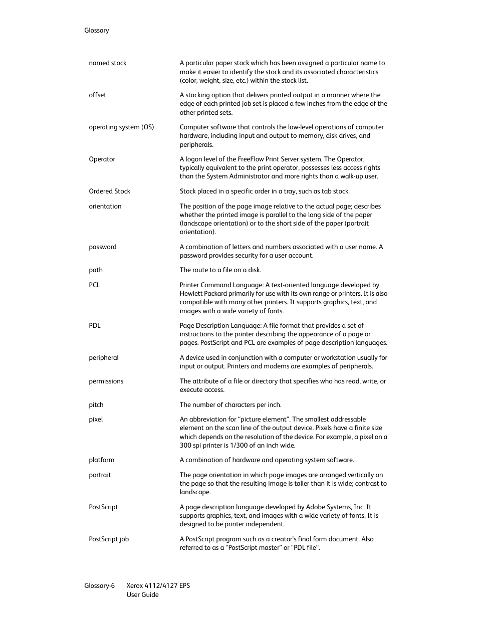 Xerox 4112-4127 Enterprise Printing System-4612 User Manual | Page 214 / 224