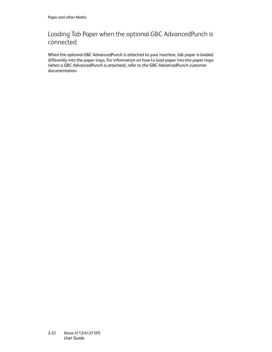 Connected -22 | Xerox 4112-4127 Enterprise Printing System-4612 User Manual | Page 42 / 224