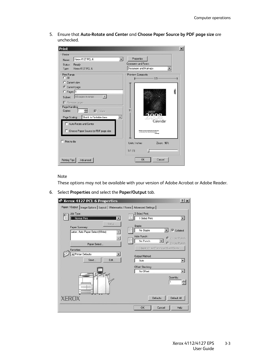 Xerox 4112-4127 Enterprise Printing System-4612 User Manual | Page 45 / 224