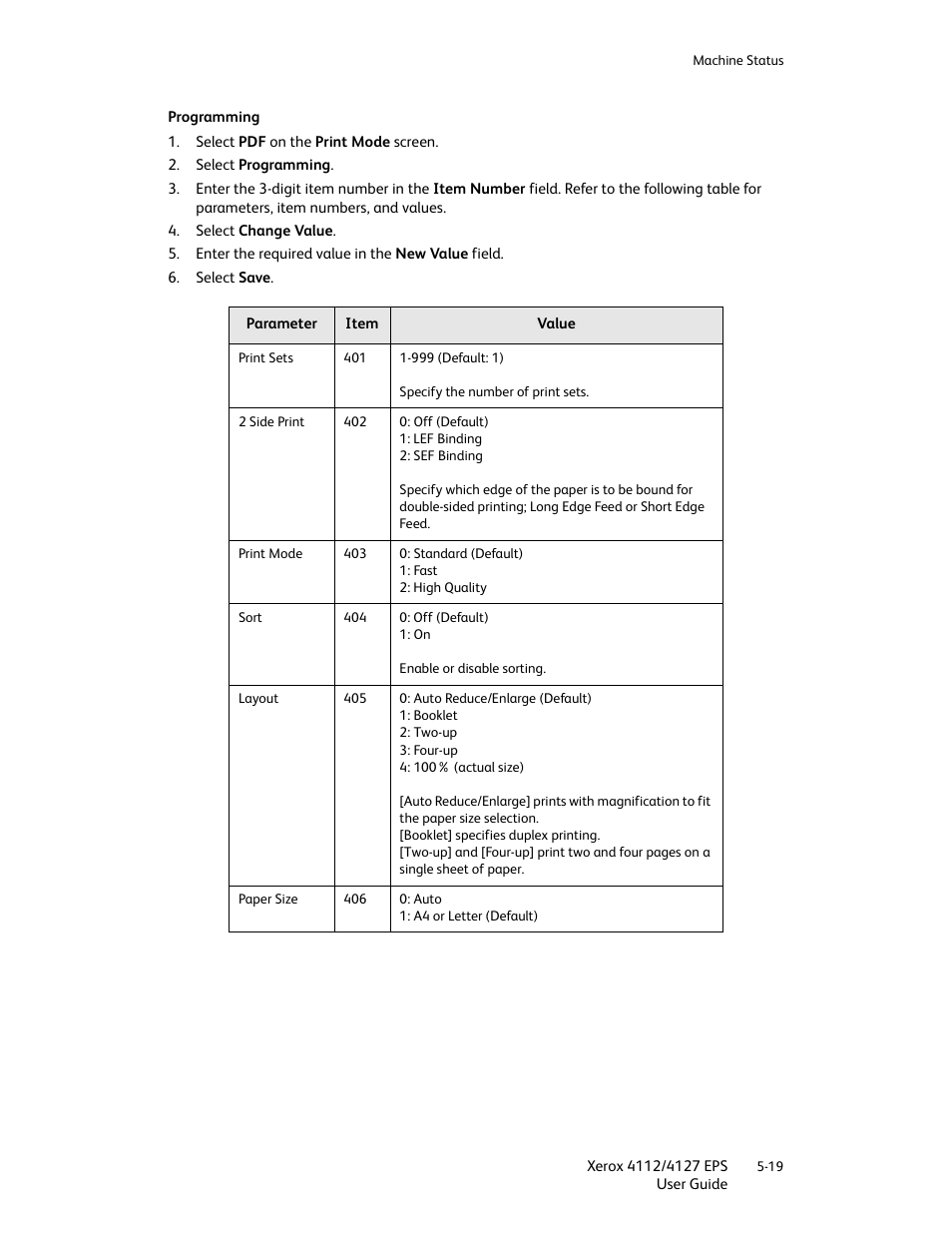 Xerox 4112-4127 Enterprise Printing System-4612 User Manual | Page 79 / 224