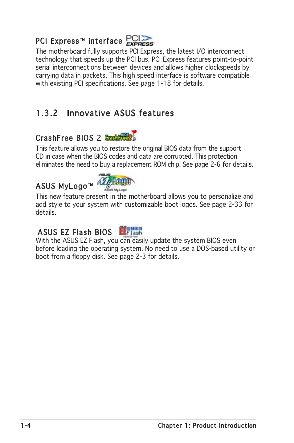 2 innovative asus features | Asus A8V-VM SE User Manual | Page 16 / 86