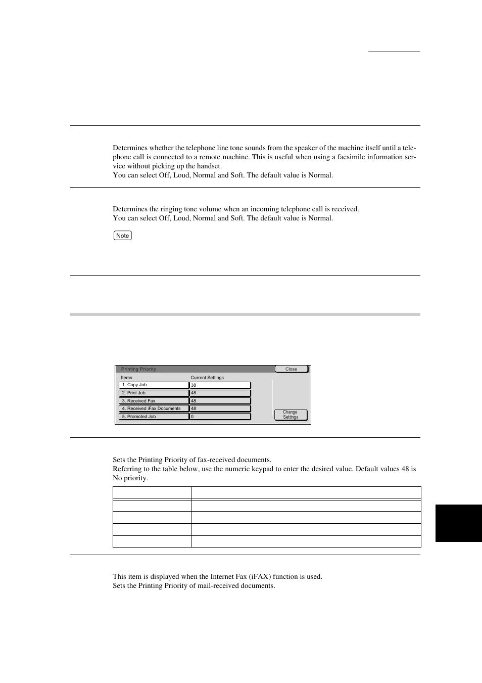 Printing priority | Xerox WorkCentre M24-3946 User Manual | Page 207 / 332