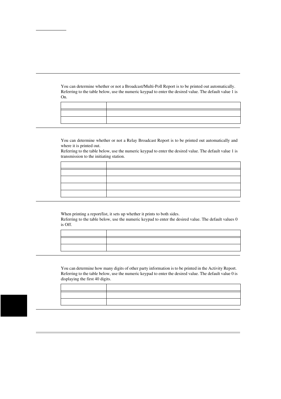 Screen defaults, 5 screen defaults” (p. 186) | Xerox WorkCentre M24-3946 User Manual | Page 210 / 332