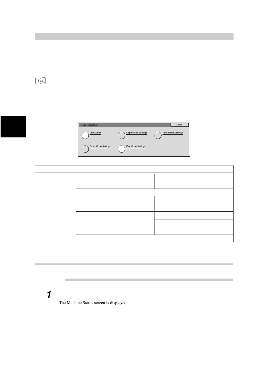 2 printing reports and lists” (p. 206), 2 printing reports and lists, Guide print operation | Printing reports and lists | Xerox WorkCentre M24-3946 User Manual | Page 230 / 332