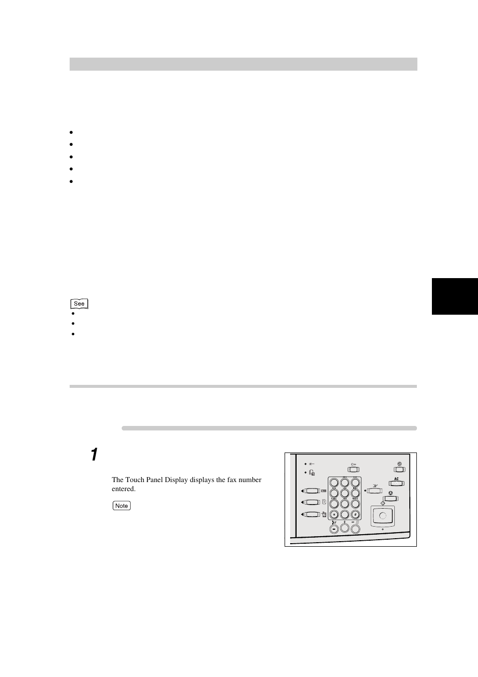 4 dialing” (p. 27), Dialing, Numeric keypad dialing | Xerox WorkCentre M24-3946 User Manual | Page 49 / 332