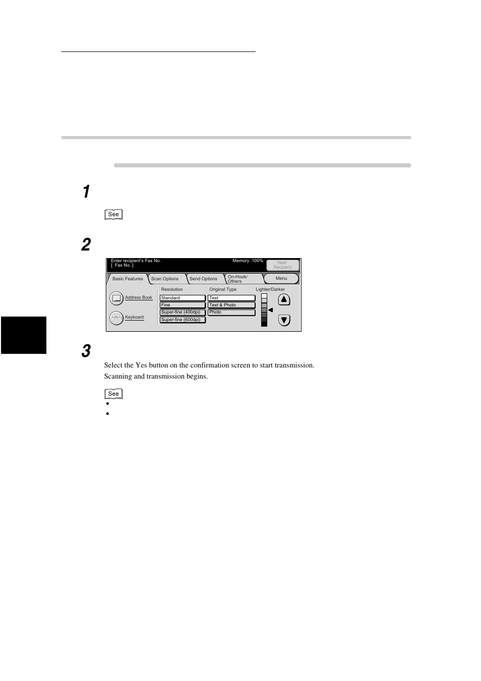 Broadcast send operation, Procedure, Load documents | Display the fax screen, Dial multiple remote parties, then press start | Xerox WorkCentre M24-3946 User Manual | Page 66 / 332