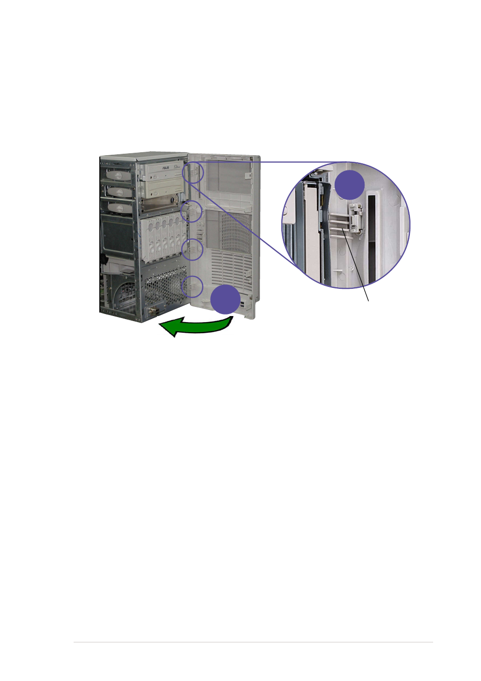 7b 7a | Asus 5U Tower Chassis Kit AK35 User Manual | Page 27 / 46