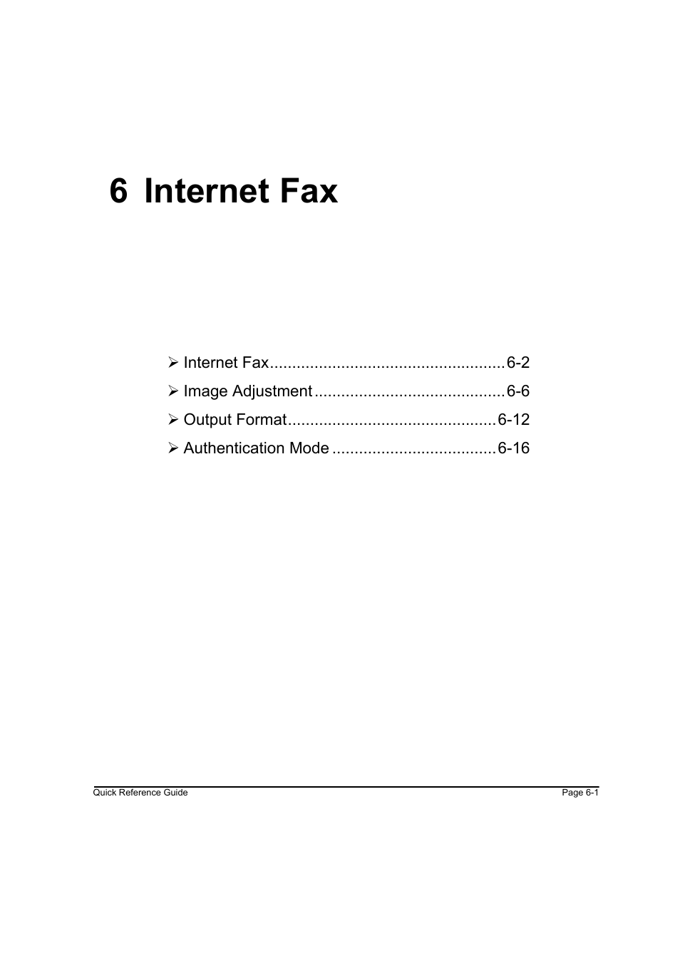 6 internet fax, 6 internet fax -1 | Xerox WorkCentre M165-M175-3093 User Manual | Page 115 / 196