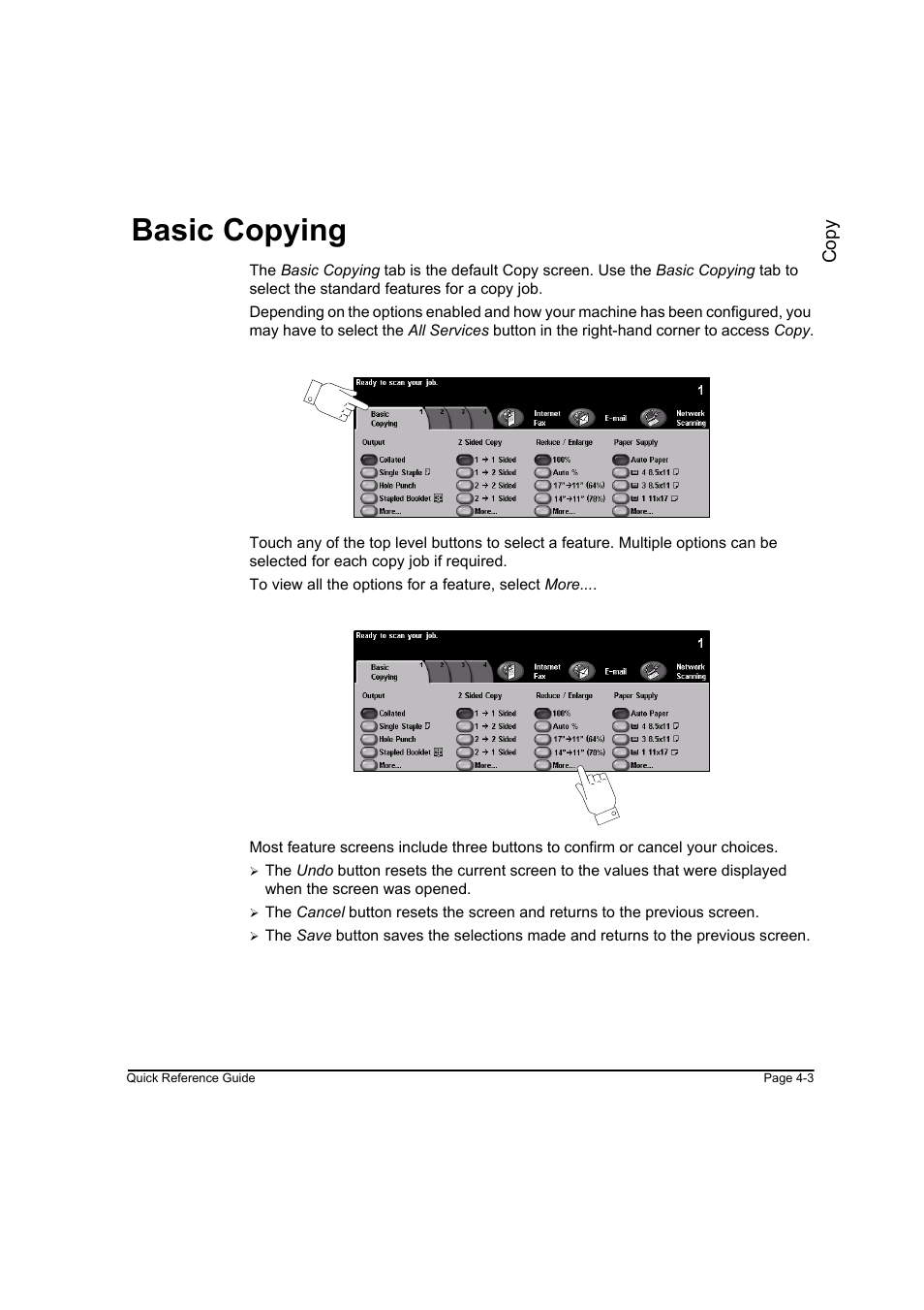 Basic copying, Basic copying -3 | Xerox WorkCentre M165-M175-3093 User Manual | Page 51 / 196