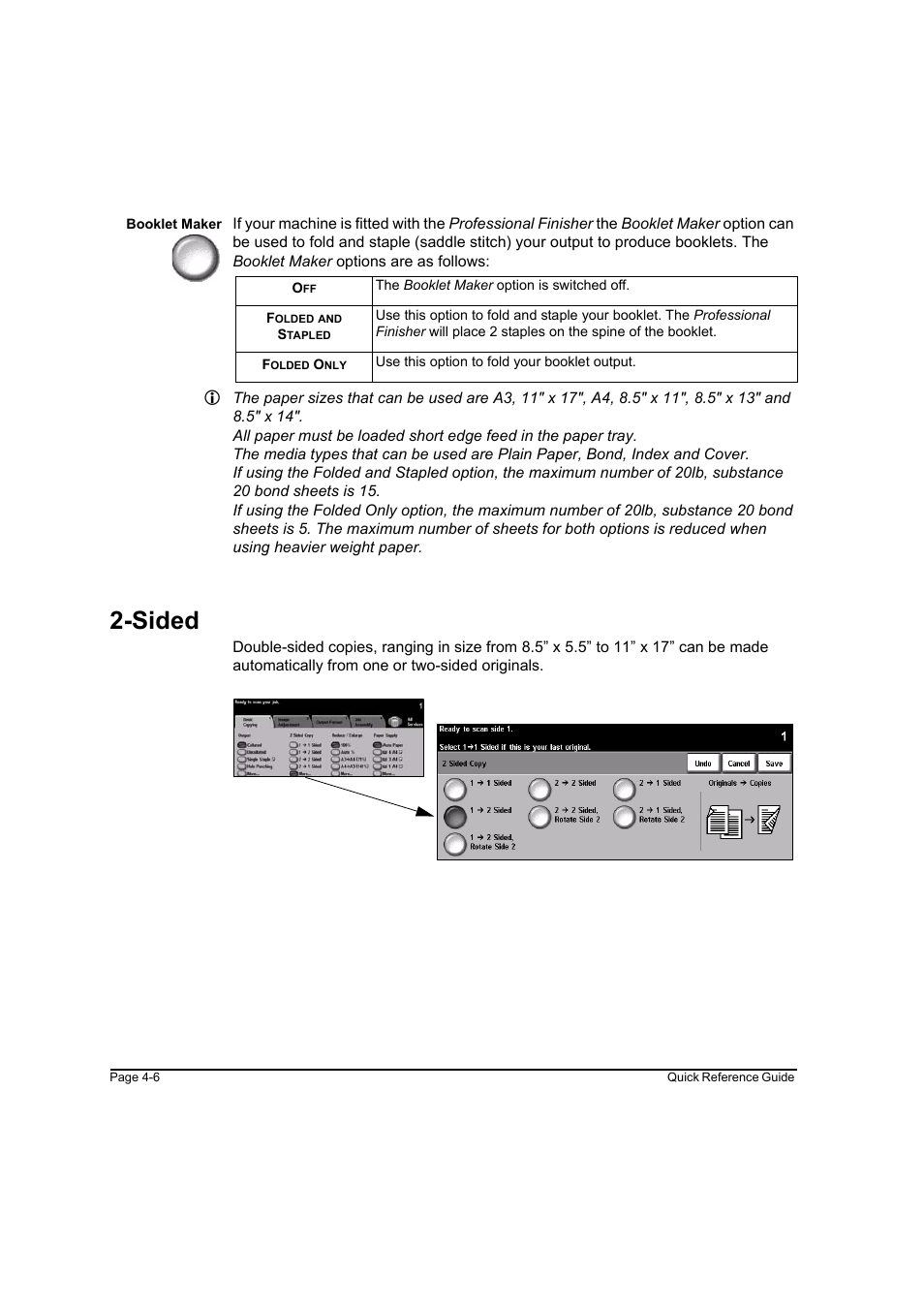 Sided, Sided -6 | Xerox WorkCentre M165-M175-3093 User Manual | Page 54 / 196