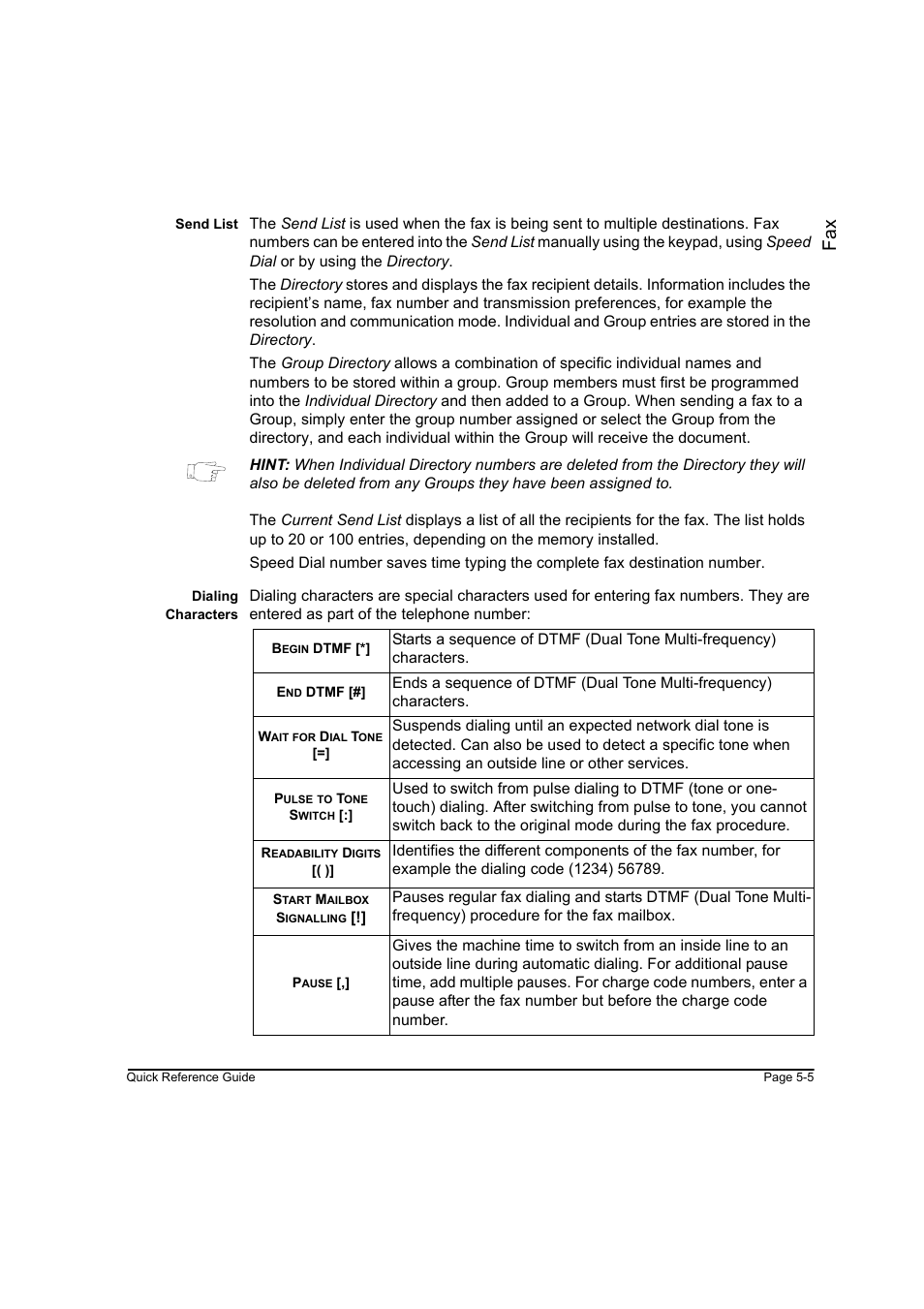 Fa x | Xerox WorkCentre M165-M175-3093 User Manual | Page 85 / 196