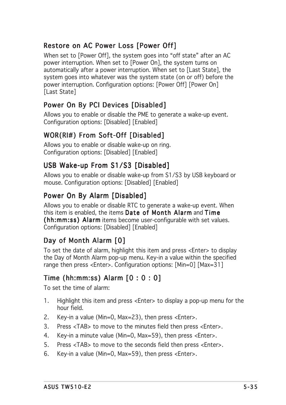 Asus TW510-E2 User Manual | Page 115 / 162