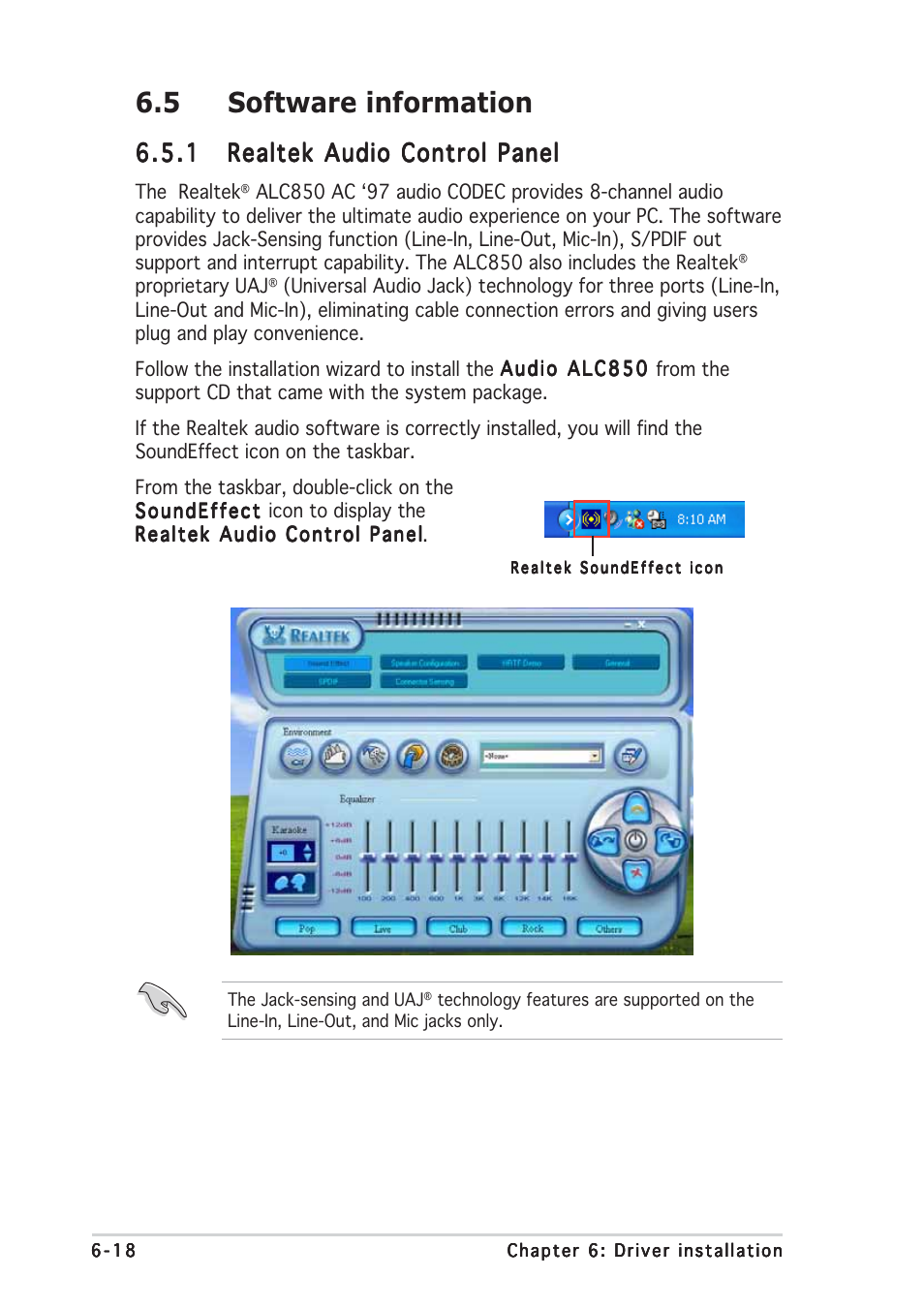 5 software information | Asus TW510-E2 User Manual | Page 144 / 162