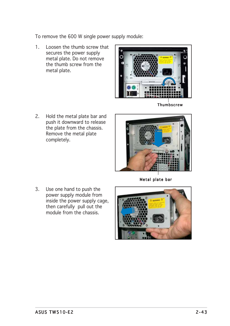 Asus TW510-E2 User Manual | Page 61 / 162