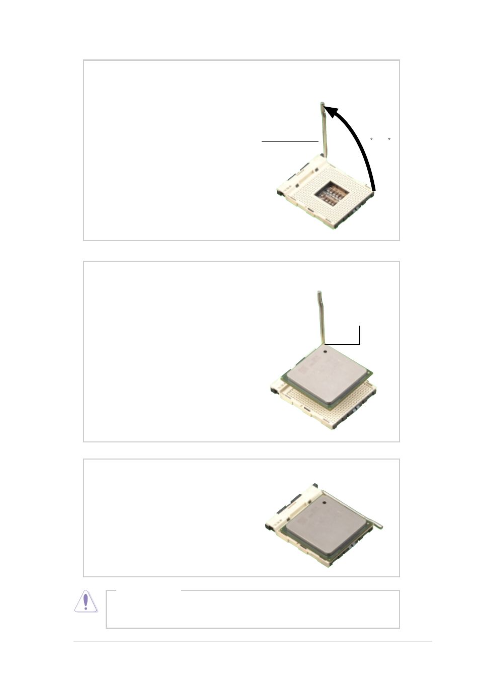 Unlock the cpu socket, Insert the cpu, Secure the cpu | Asus AP130-D5 User Manual | Page 23 / 40