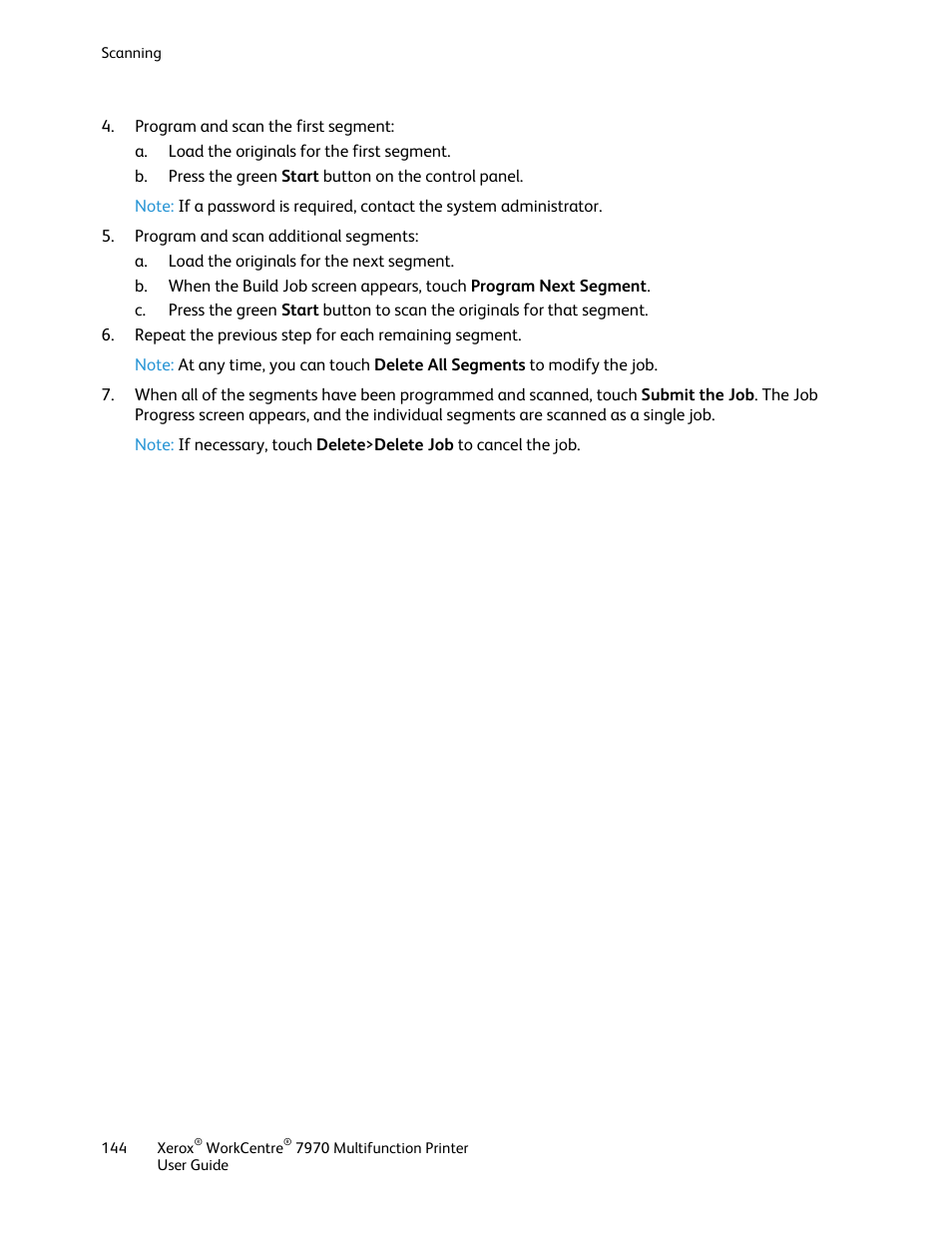 Xerox WorkCentre 7970-3795 User Manual | Page 144 / 316