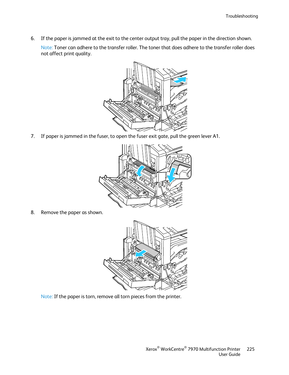 Xerox WorkCentre 7970-3795 User Manual | Page 225 / 316