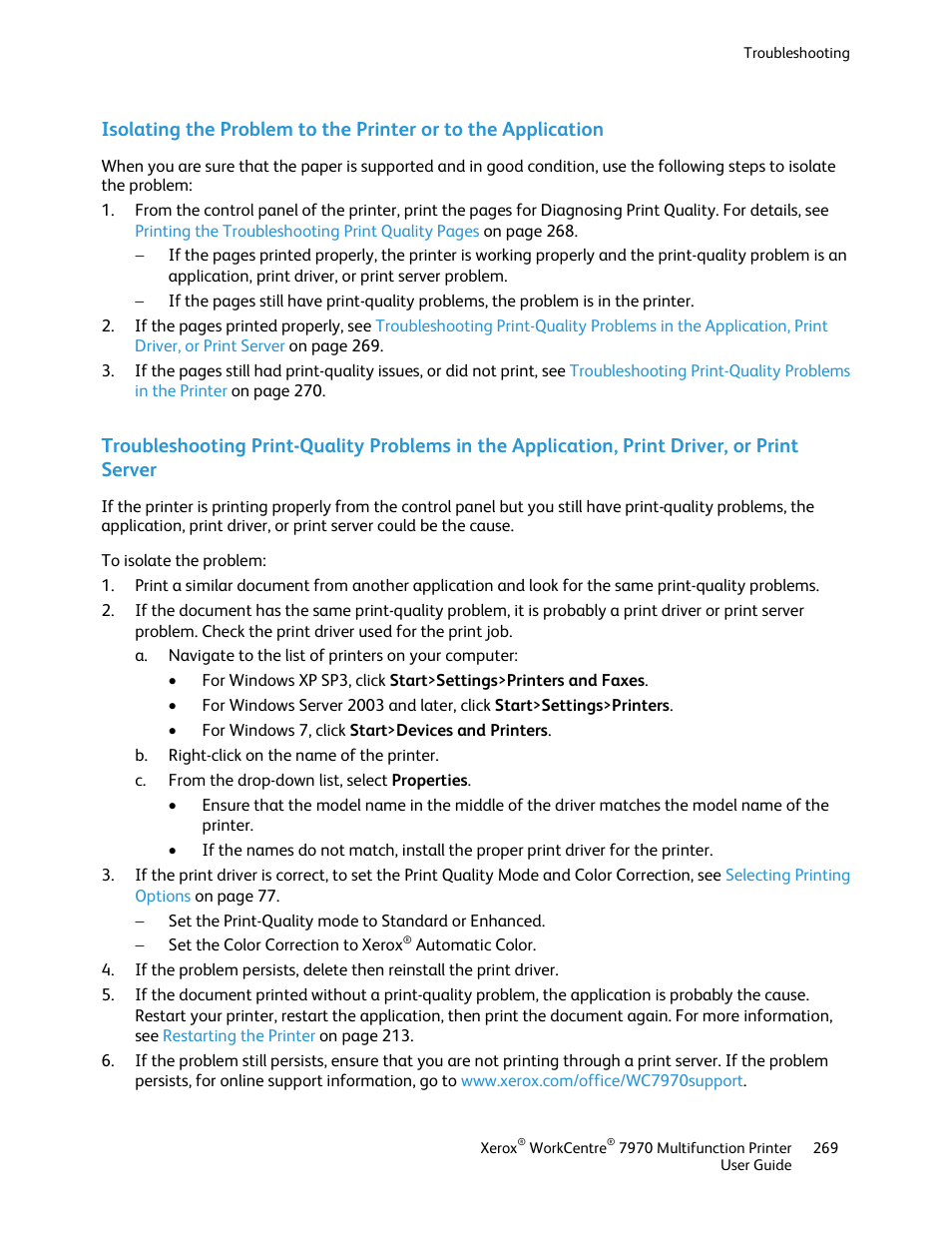 Xerox WorkCentre 7970-3795 User Manual | Page 269 / 316