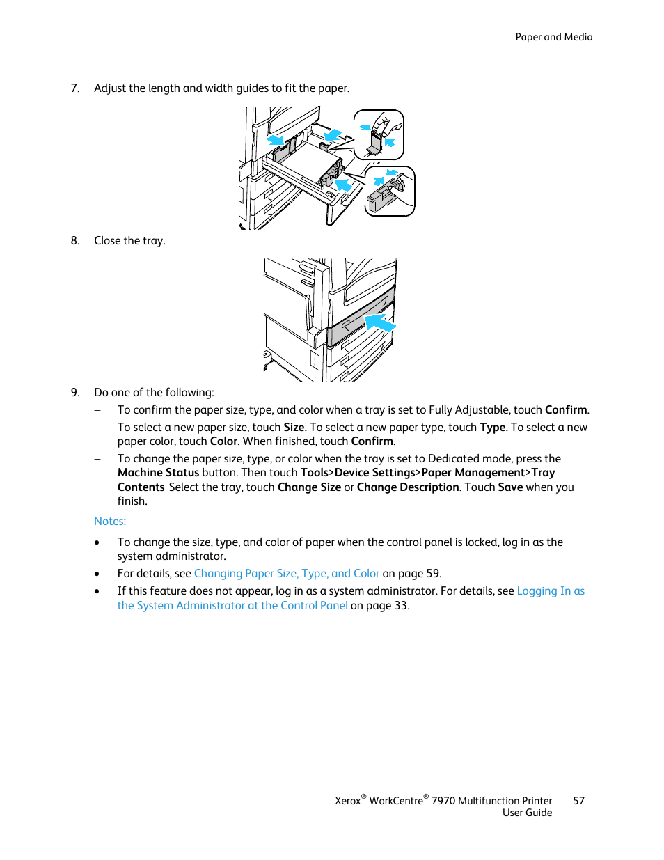 Xerox WorkCentre 7970-3795 User Manual | Page 57 / 316