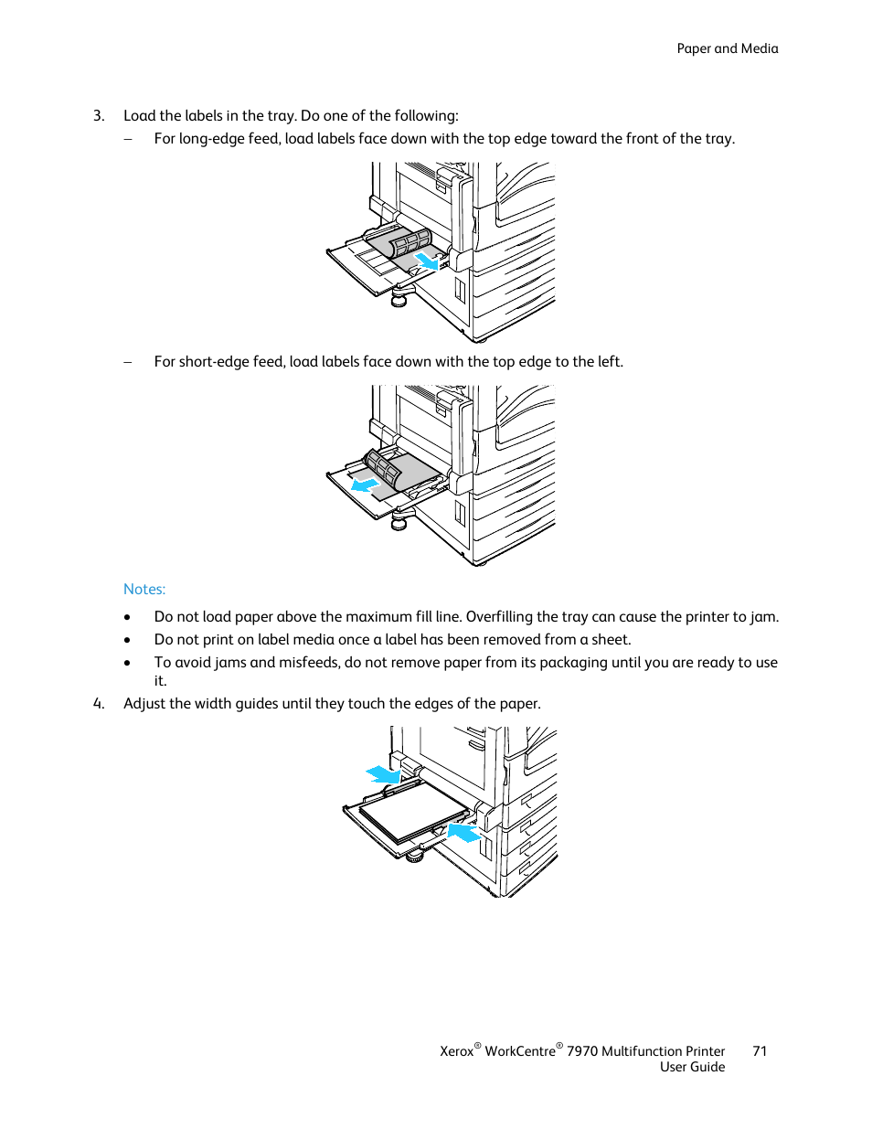 Xerox WorkCentre 7970-3795 User Manual | Page 71 / 316