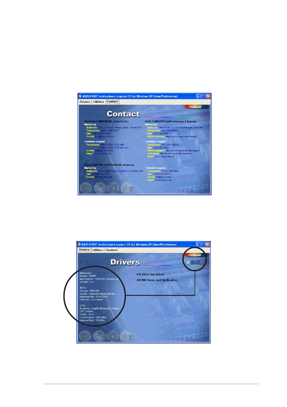 4 asus contact information, 5 other information | Asus Terminator 2 Barebone System T2-R User Manual | Page 47 / 120