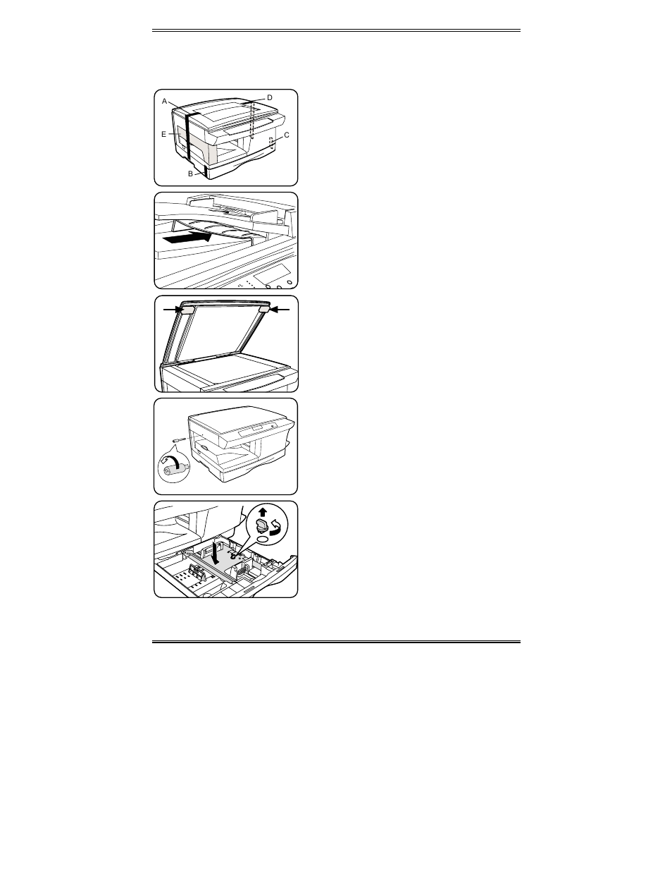 Installation | Xerox WorkCentre XD103f Digitaler Kopierer - Laserdrucker-10252 User Manual | Page 15 / 63