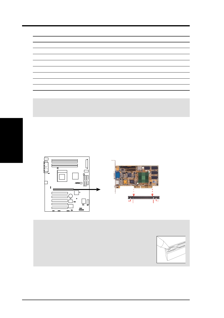 Hardware setup, 4 accelerated graphics port (agp) pro slot, Interrupt request table for this motherboard | Asus 850 ATX P4T User Manual | Page 32 / 120