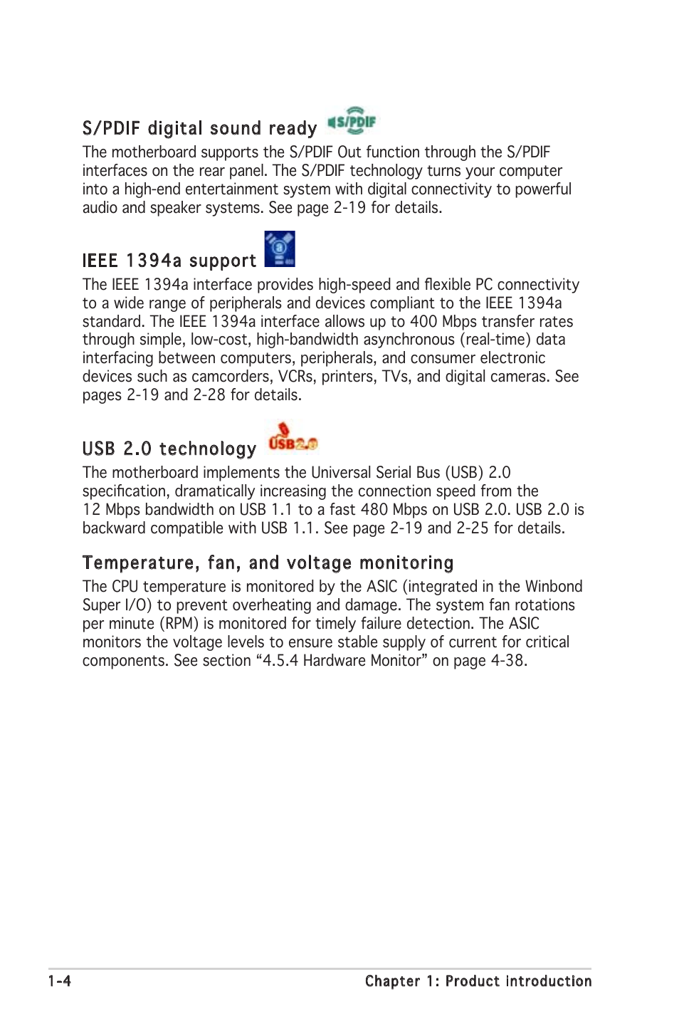 Asus Motherboard A8N-SLI Premium User Manual | Page 20 / 182