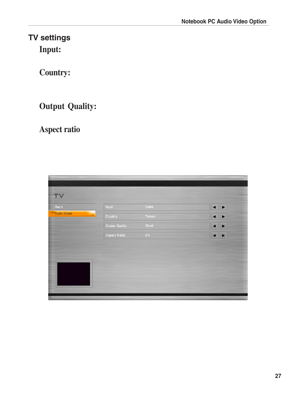 Asus E1897 User Manual | Page 27 / 31