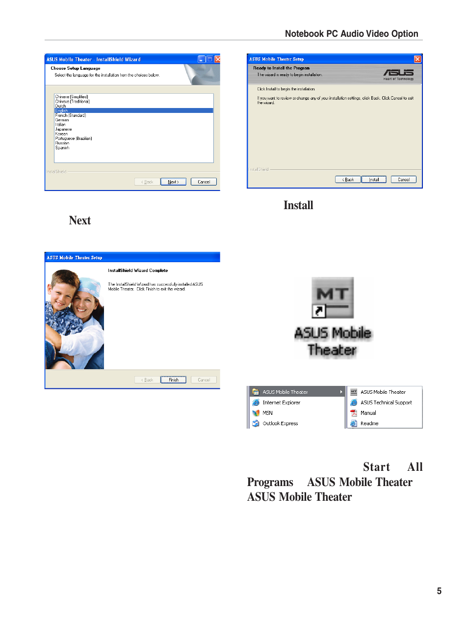 Asus E1897 User Manual | Page 5 / 31