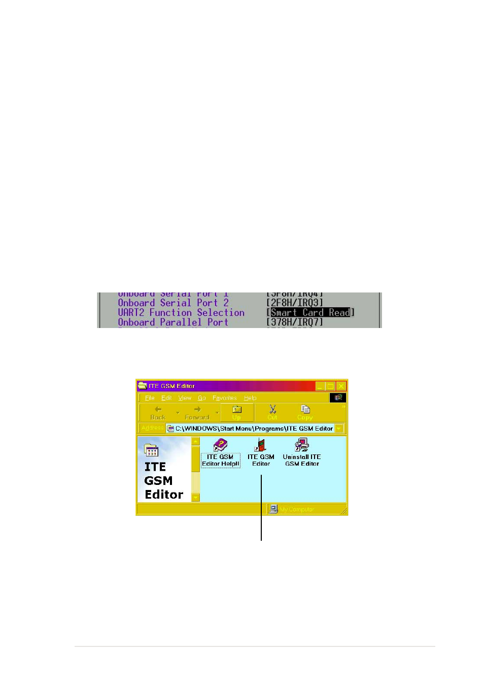 7 ite gsm editor, 1 setting up ite gsm editor | Asus A7S333 User Manual | Page 107 / 126