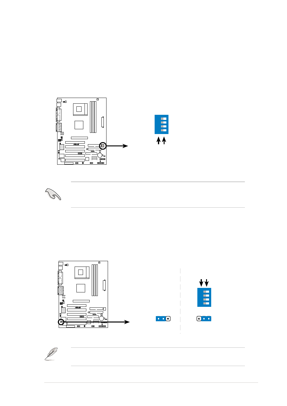 7 switches and jumpers | Asus A7S333 User Manual | Page 33 / 126